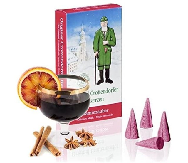 Crottendorfer Räucherkerzen - 4 Sorten in einem Set - verschiedene Düfte
