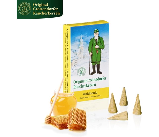 Crottendorfer Räucherkerzen - 6 Sorten in einem Set - verschiedene Düfte Crottendorfer Räucherkerzen - 6 Sorten in einem Set - verschiedene Düfte
