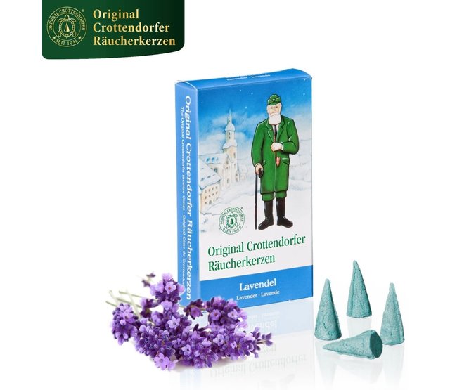 Crottendorfer Räucherkerzen - 6 Sorten in einem Set - verschiedene Düfte Crottendorfer Räucherkerzen - 6 Sorten in einem Set - verschiedene Düfte