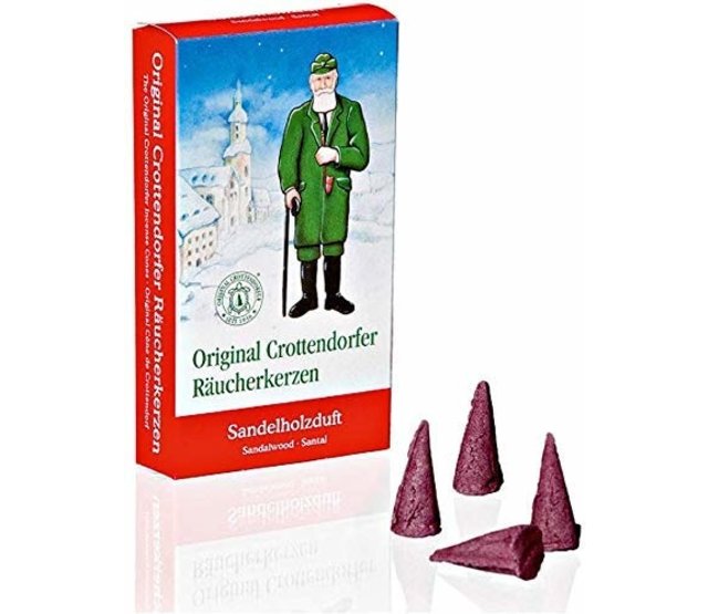 Crottendorfer Räucherkerzen - 5 Sorten in einem Set - verschiedene Düfte