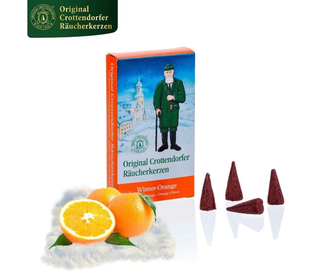 Crottendorfer Räucherkerzen - 5 Sorten in einem Set - verschiedene Düfte