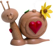 Rauchfigur Sunny, "Herzschnecke" Rauchfigur Sunny, "Herzschnecke"