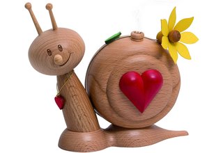 Rauchfigur Sunny, "Herzschnecke"
