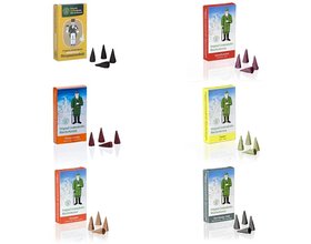 Crottendorfer Räucherkerzen - 6 Sorten in einem Set - verschiedene Düfte