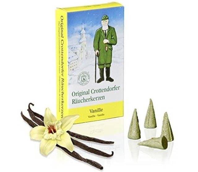 Crottendorfer Räucherkerzen - 6 Sorten in einem Set - verschiedene Düfte Crottendorfer Räucherkerzen - 6 Sorten in einem Set - verschiedene Düfte