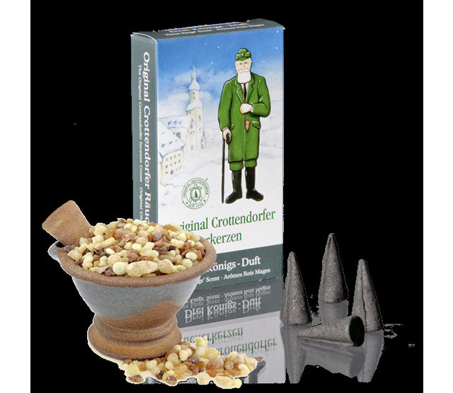 Crottendorfer Räucherkerzen - 6 Sorten in einem Set - verschiedene Düfte Crottendorfer Räucherkerzen - 6 Sorten in einem Set - verschiedene Düfte