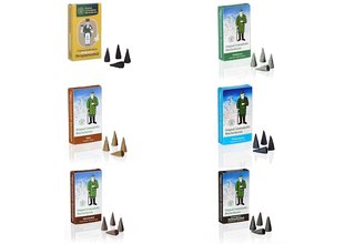 Crottendorfer Räucherkerzen - 6 Sorten in einem Set - verschiedene Düfte