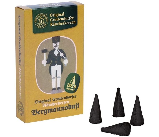 Crottendorfer Räucherkerzen - 6 Sorten in einem Set - verschiedene Düfte Crottendorfer Räucherkerzen - 6 Sorten in einem Set - verschiedene Düfte