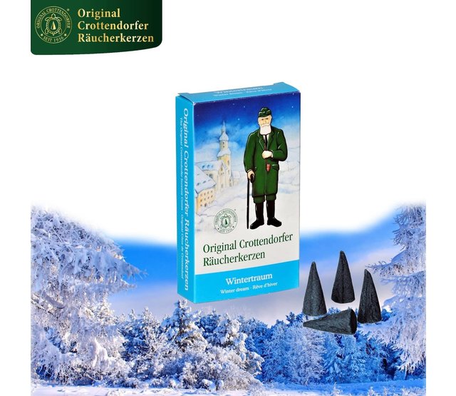 Crottendorfer Räucherkerzen - 6 Sorten in einem Set - verschiedene Düfte Crottendorfer Räucherkerzen - 6 Sorten in einem Set - verschiedene Düfte