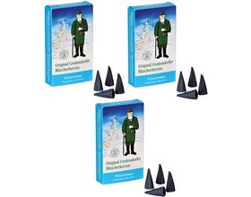 Crottendorfer Räucherkerzen - 3 Packungen - Wintertraum