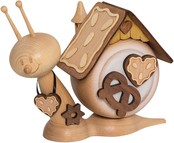 Rauchfigur Sunny, "Lebkuchenschnecke"