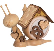 Rauchfigur Sunny, "Lebkuchenschnecke"