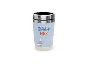 Thermobecher togo, "Schön hier"