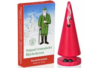 Räucherkerzen Set, Ziegenbein Susi Sandel + 1 Packung Sandelholz
