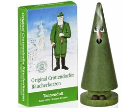 Räucherkerzen Set, Ziegenbein Tina Tanne + 1 Packung Tannenduft