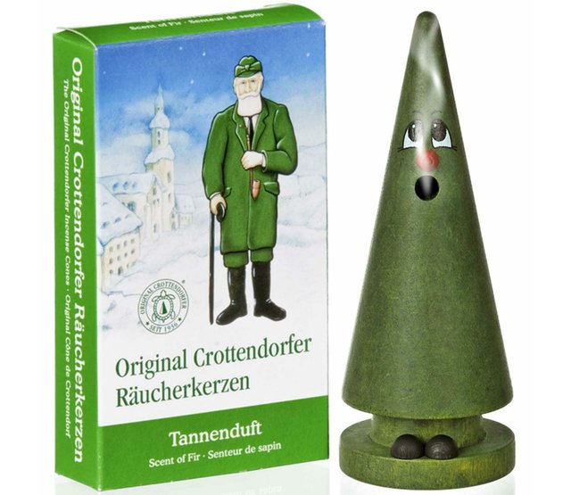 Crottendorfer Räucherkerzen Set, Ziegenbein Tina Tanne + 1 Packung Tannenduft Crottendorfer Räucherkerzen Set, Ziegenbein Tina Tanne + 1 Packung Tannenduft