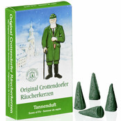 Crottendorfer Räucherkerzen Set, Ziegenbein Tina Tanne + 1 Packung Tannenduft Crottendorfer Räucherkerzen Set, Ziegenbein Tina Tanne + 1 Packung Tannenduft