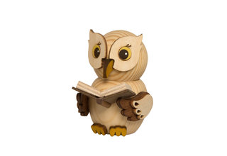 Mini Eule mit Buch