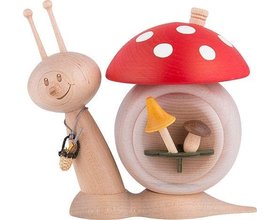 Rauchfigur Sunny, "Pilzschnecke"