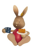Kuhnert Stupsi Hase mit Kuchen Kuhnert Stupsi Hase mit Kuchen