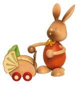 Kuhnert Stupsi Hase mit Kinderwagen Kuhnert Stupsi Hase mit Kinderwagen