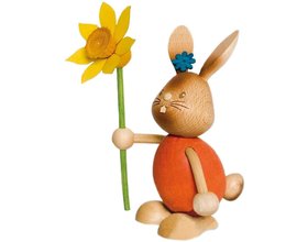 Stupsi Hase mit Blume