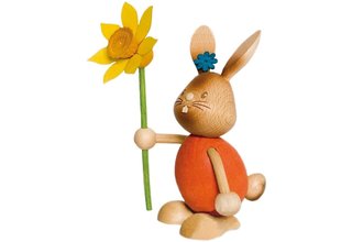 Stupsi Hase mit Blume