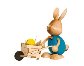 Stupsi Hase mit Schubkarre