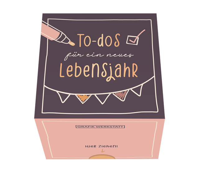 Message in a Box, To do´s für ein neues Lebensjahr Message in a Box, To do´s für ein neues Lebensjahr