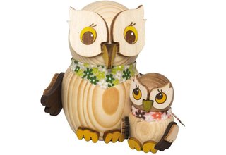 Mini Eule mit Kind