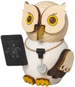 Drechslerei Kuhnert Holzfigur-Mini Eule "Mediziner" Drechslerei Kuhnert Holzfigur-Mini Eule "Mediziner"