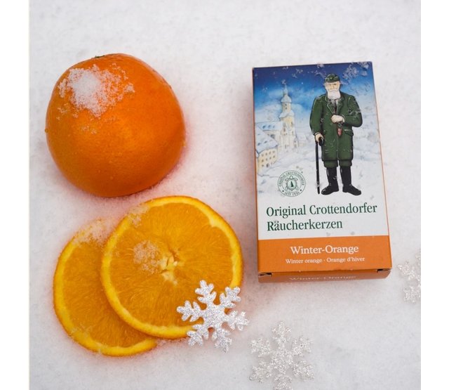 Räucherkerzen Winter-Orange