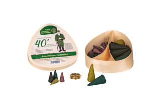 Geschenkset Spanschachtel 40+