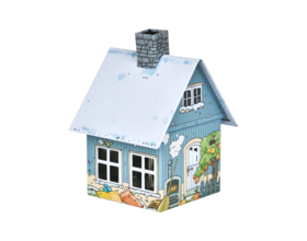 Metall-Räucherhäuschen Frau Holle