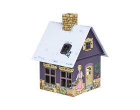 Metall-Räucherhäuschen Weihnachtsbäckerei