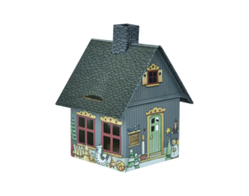 Metall-Räucherhäuschen "Spielzeugmacher"