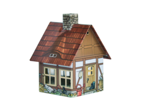 Metall-Räucherhäuschen Bauernhaus