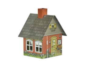 Metall-Räucherhäuschen Eisenbahn