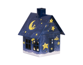 Metall-Räucherhäuschen Gute Nacht