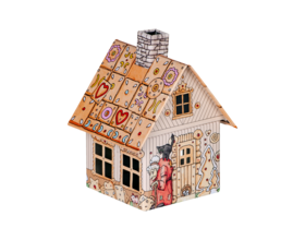 Metall-Räucherhäuschen Hänsel & Gretel