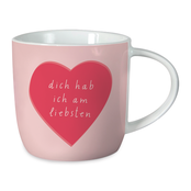 Grafik Werkstatt Gute Laune Tasse, "Dich hab ich am liebsten" Grafik Werkstatt Gute Laune Tasse, "Dich hab ich am liebsten"