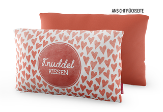 Baumwoll-Kuschel-Kissen, "Knuddelkissen"