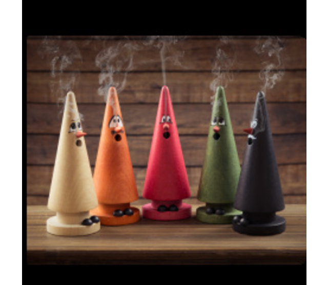 Crottendorfer Räucherfigur Ziegenbein-Addi Advent (braun)