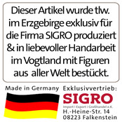 Tisch-Pyramide aus Buchenholz, "Eulenwald"