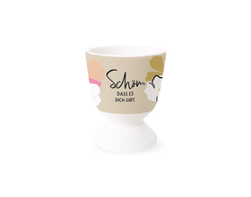 Porzellan Eierbecher Schön, dass es dich gibt