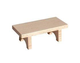 Hase Zubehör Bank - aus Holz