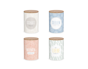 Vorratsdose mit Silikondichtung, Serie Relax