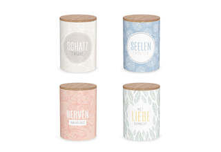 Vorratsdose mit Silikondichtung, Serie Relax