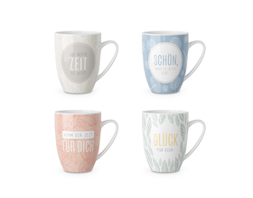 Tasse aus Porzellan, Serie Relax