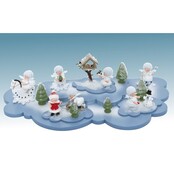 Doppelwolke für Schneeflöckchen Doppelwolke für Schneeflöckchen